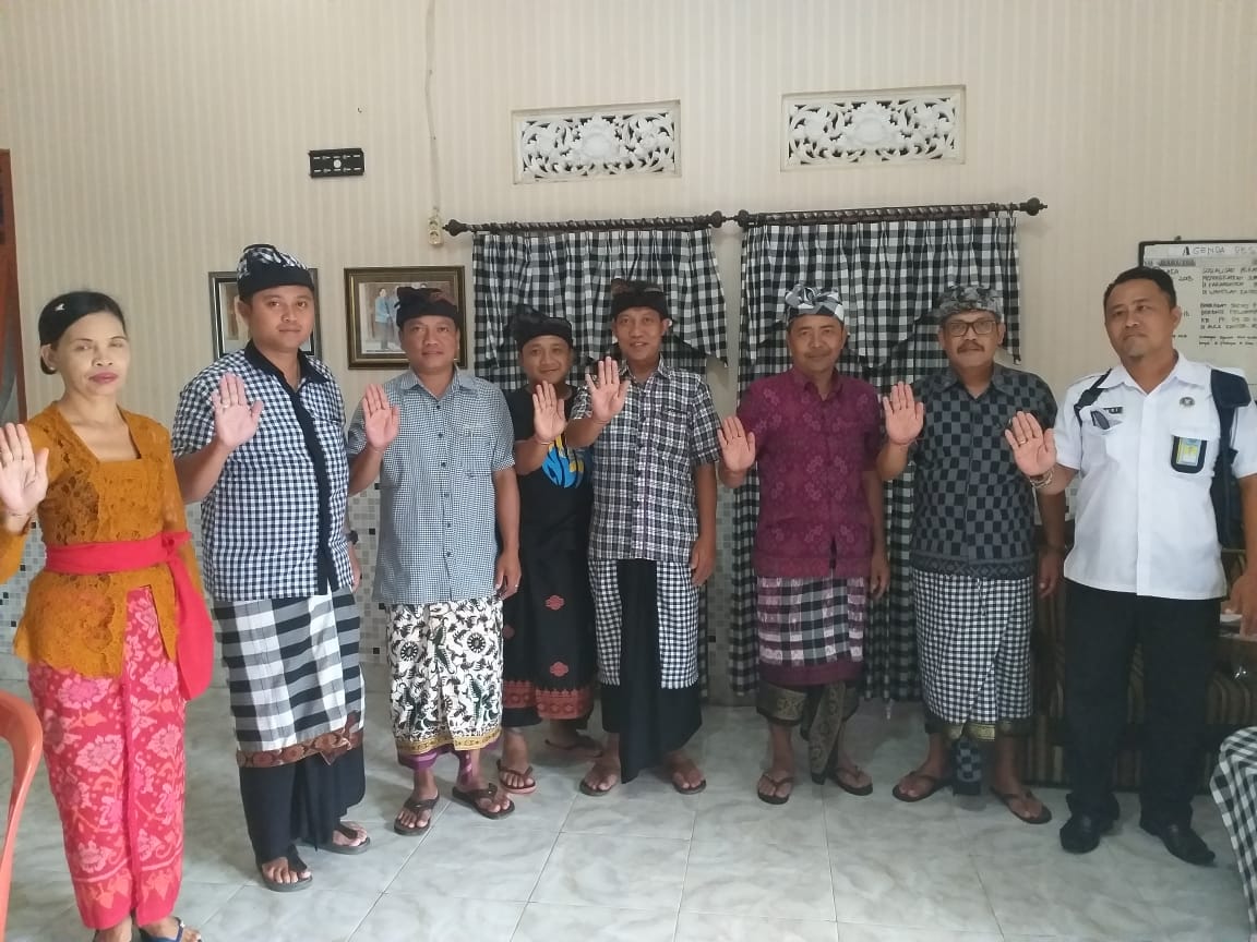 Desiminasi Penguatan P4GN dengan tatap muka langsung di Desa Dinas Duda Desiminasi Penguatan P4GN dengan tatap muka langsung di Desa Dinas Duda