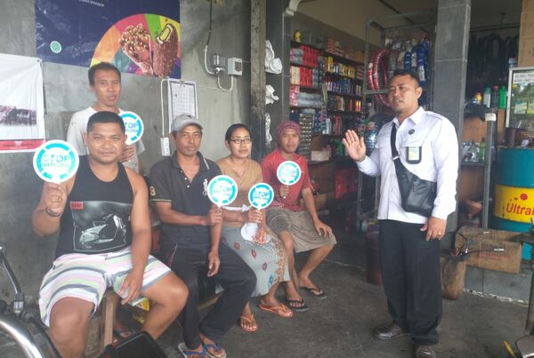Deseminasi Informasi P4GN melalui tatap muka dengan Masyarakat untuk mewujudkan karangasem bebas dari peredaran Narkoba
