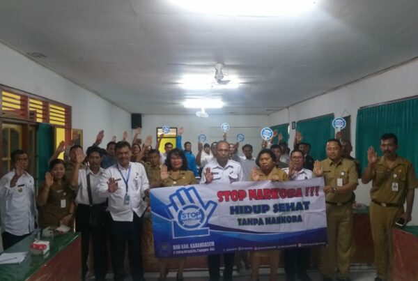 Deseminasi Informasi P4GN melalui media konvensional tatap muka langsung Pada Staf Kecamatan Bebandem baik Asn dan Tenaga Kontrak untuk mewujudkan Karangasem bebas dari peredaran Gelap Narkoba