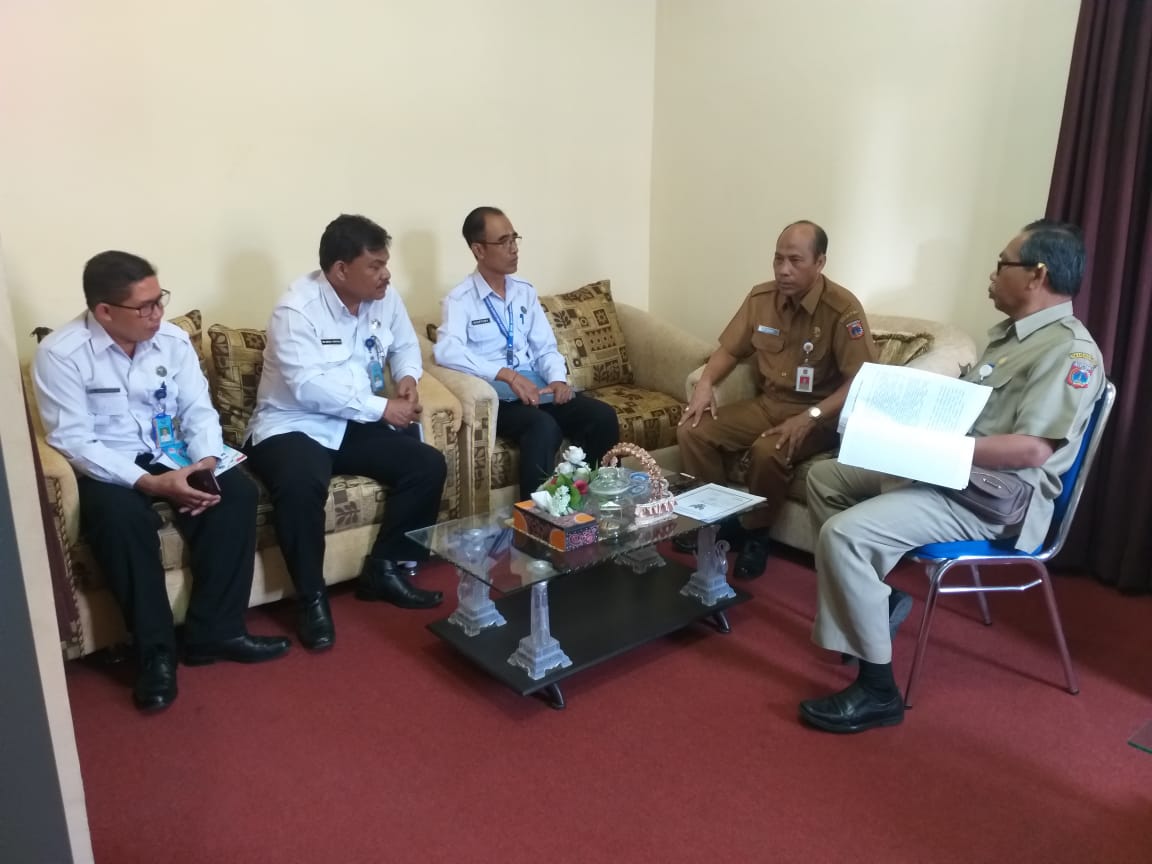 Membahas Terkait Tindak Lanjut Hasil Audensi Pada Bupati Karangasem di Kesbang Pol Kab.Karangasem