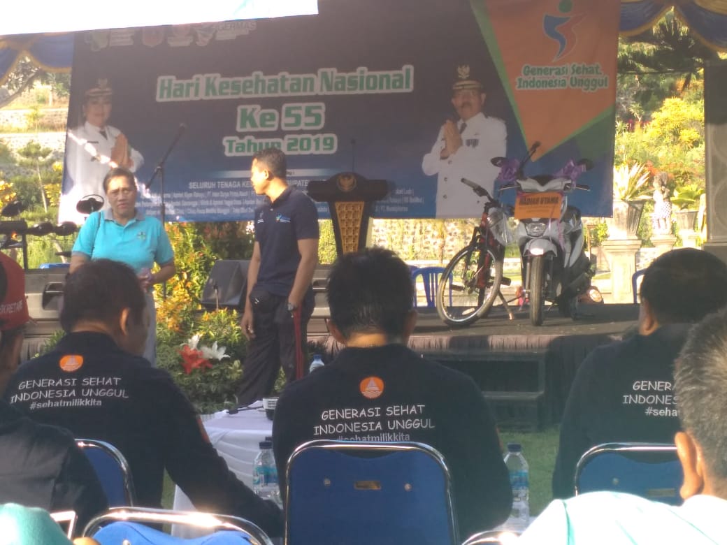Puncak Acara Peringatan HKN (Hari Kesehatan Nasional) ke-55 Puncak Acara Peringatan HKN (Hari Kesehatan Nasional) ke-55