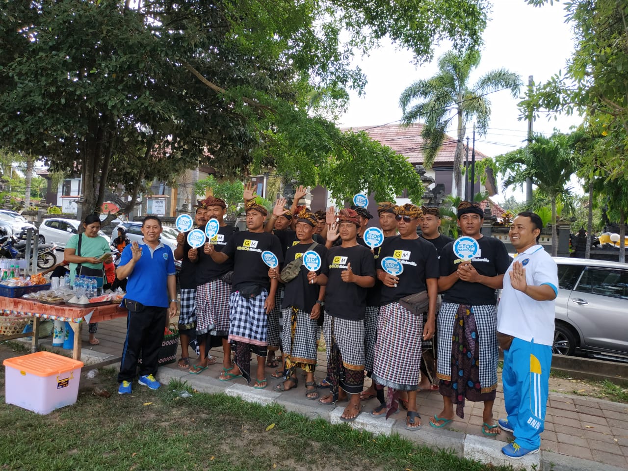 Sosialisasi Bahaya Narkoba di Lapangan Tanah Aron Sosialisasi Bahaya Narkoba di Lapangan Tanah Aron