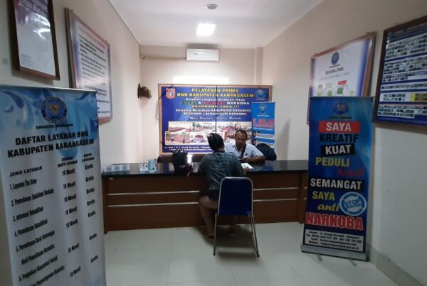 Pelayanan Prima BNN Kabupaten Karangasem di Mall Pelayanan Publik Pemerintah Kabupaten Karangasem