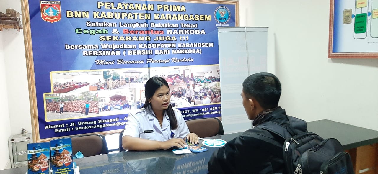 Pelayanan Prima BNN Kabupaten Karangasem di Mall Pelayanan Publik Pemerintah Kabupaten Karangasem Pelayanan Prima BNN Kabupaten Karangasem di Mall Pelayanan Publik Pemerintah Kabupaten Karangasem