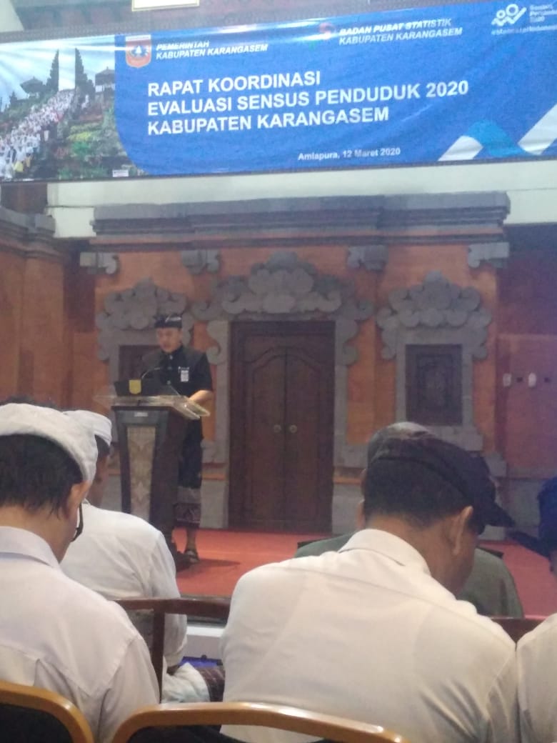 Rapat Koordinasi Evaluasi Sensus Penduduk 2020 Kabupaten Karangasem Rapat Koordinasi Evaluasi Sensus Penduduk 2020 Kabupaten Karangasem