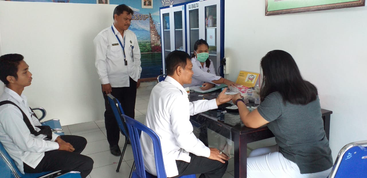 BNNK Karangasem melakukan giat Cek Kesehatan BNNK Karangasem melakukan giat Cek Kesehatan