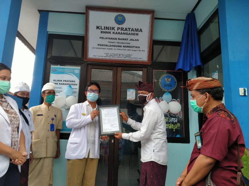 Peresmian Klinik Pratama BNNK Karangasem Peresmian Klinik Pratama BNNK Karangasem