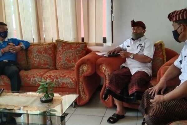 Koordinasi Pelaksanaan Kegiatan Tatap Muka dengan BPBD Kabupaten Karangasem