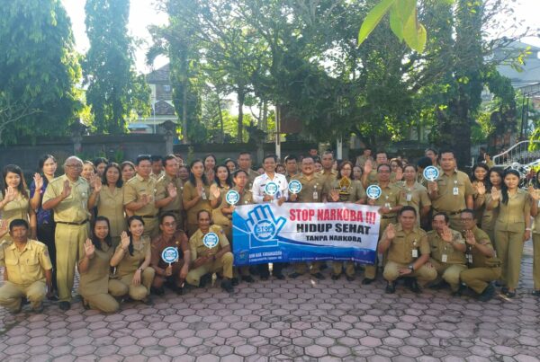 BNNK Karangasem Bersinergi Dengan Dinas Pertanian Kab. Karangasem Lakukan Giat Asistensi Penguatan P4GN Terhadap Staf ASN dan Kontrak