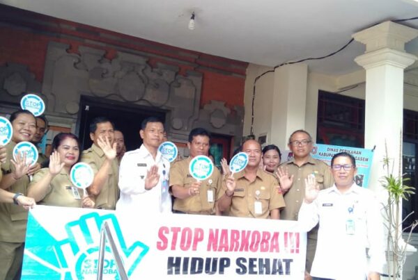 BNNK Karangasem Bersinergi Dengan Dinas Perikanan Kab. Karangasem Lakukan Giat Asistensi Penguatan P4GN Terhadap Staf ASN dan tenaga Kontak