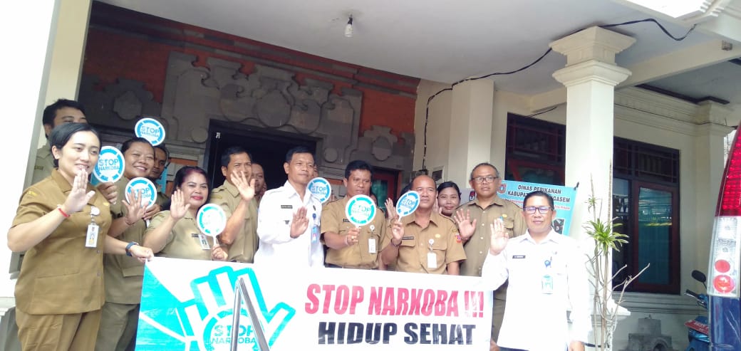 BNNK Karangasem Bersinergi Dengan Dinas Perikanan Kab. Karangasem Lakukan Giat Asistensi Penguatan P4GN Terhadap Staf ASN dan tenaga Kontak BNNK Karangasem Bersinergi Dengan Dinas Perikanan Kab. Karangasem Lakukan Giat Asistensi Penguatan P4GN Terhadap Staf ASN dan tenaga Kontak