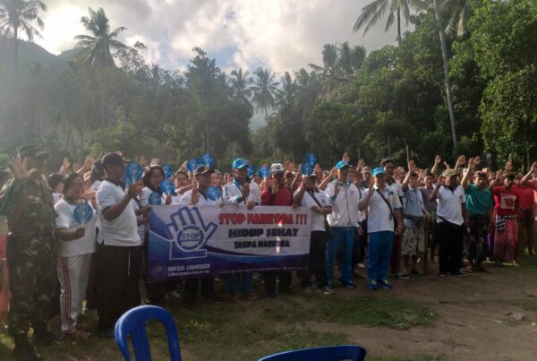 Pelaksanaan Giat Insert Konten Di Lapangan Sport Kerta Mandala