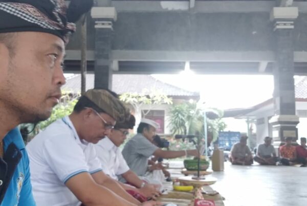 Deseminasi Informasi P4GN melalui peran serta Masyarakat dengan bentuk wujud Pararem untuk mewujudkan karangasem bebas dari peredaran Narkoba di Wantilan Desa Adat BugBug