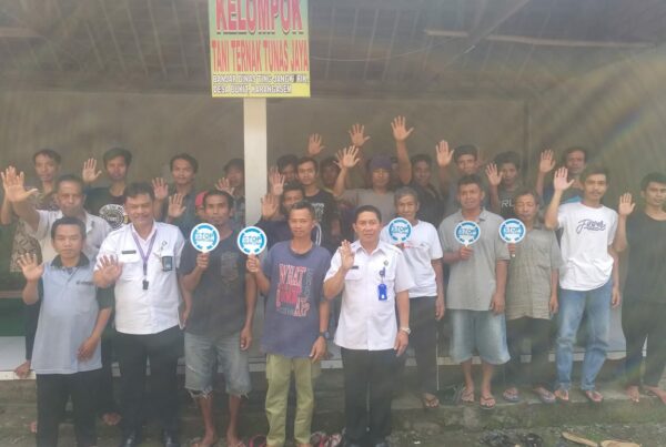Deseminasi Informasi P4GN melalui media konvensional tatap muka langsung Pada Masyarakat Kelompok Tani Ternak untuk mewujudkan karangasem bebas dari peredaran Narkoba