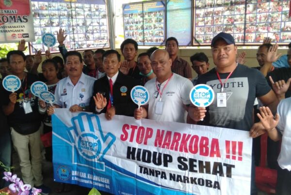 Sosialisasi Penguatan P4GN terhadap Klien Bimbingan Kepribadian Bagi Pemasyarakatan perlunya diberikan informasi terkait Narkoba