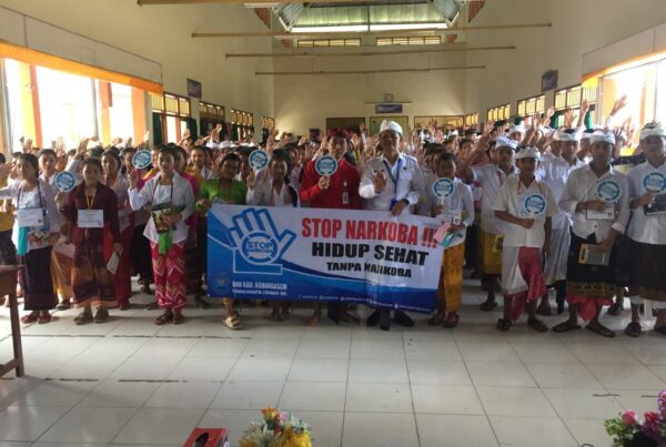 Diseminasi Bahaya Narkoba dan Upaya P4GN pada siswa-siswi peserta MPLS