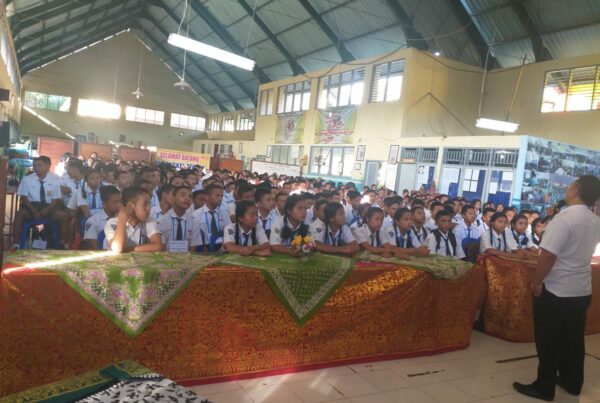 Sosialisasi dalam rangka Program Desiminasi Penguatan P4GN Pada kegiatan MPLS di SMK N 1 Abang Kelas TKRO