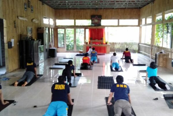 Pembinaan Jasmani Pegawai BNNK Karangasem