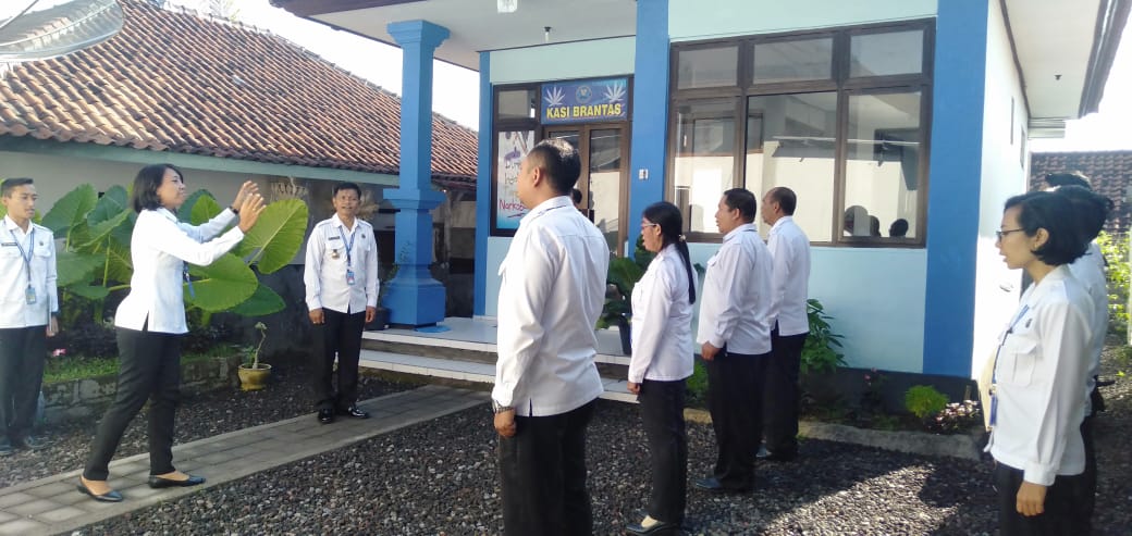 BNNK Karangasem Melaksanakan Apel Pagi BNNK Karangasem Melaksanakan Apel Pagi