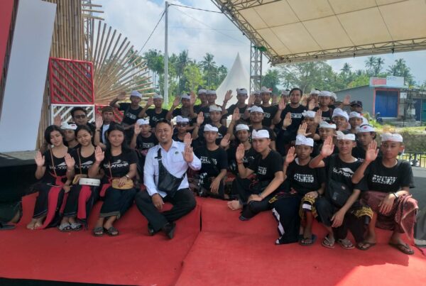 Sosialisasi Bahaya Narkoba Melalui Tatap Muka Langsung Kepada Kommunitas Seni Poleng Art