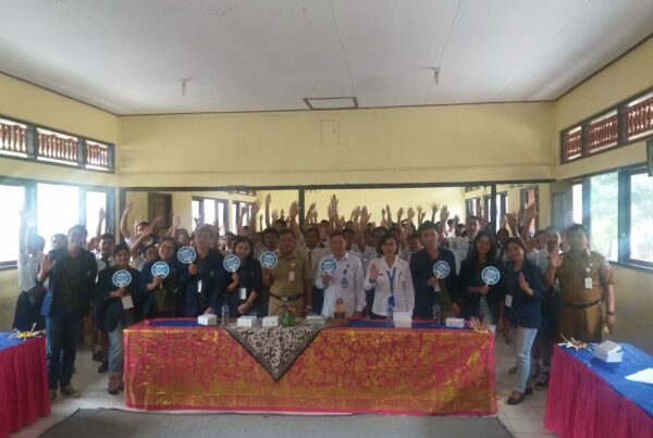 BNNK Karangasem Bersinergi Dengan Dinas Perindustrian dan Perdagangan Kab. Karangasem melaksanakan Giat Asistensi Penguatan P4GN Terhadap Staf ASN dan Kontrak