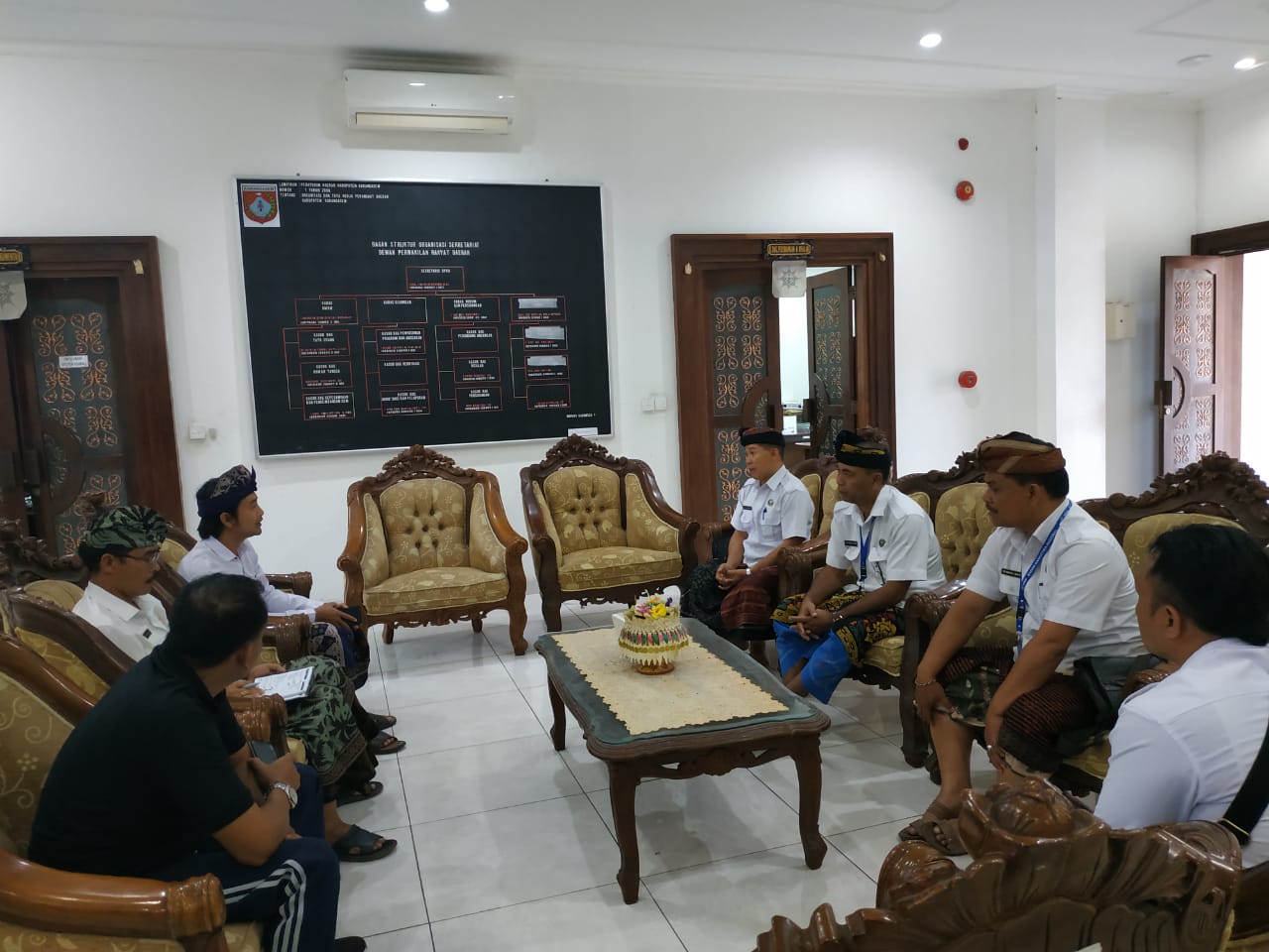 Advokasi dan Monitoring terkait Inpres 6 Tahun 2018 di Kantor Sekretariat Daerah Advokasi dan Monitoring terkait Inpres 6 Tahun 2018 di Kantor Sekretariat Daerah