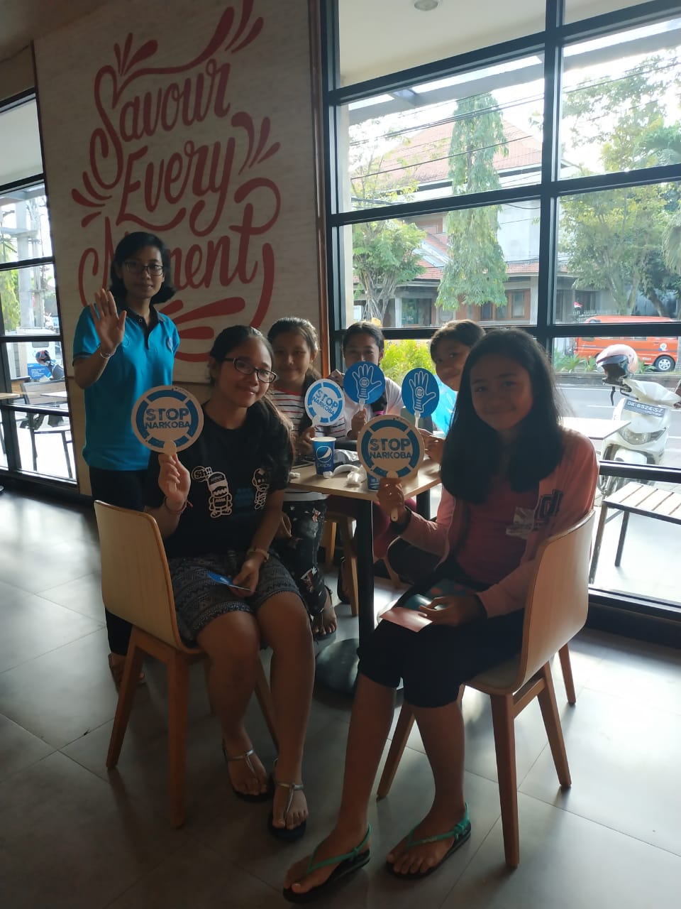 Diseminasi Informasi P4GN Melalui Tatap Muka di KFC Amlapura