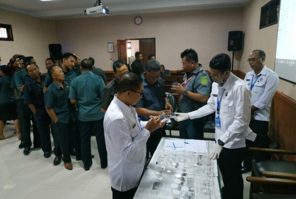 Pelaksanaan Rapid Test dalam Giat Pemberdayaan Masyarakat pada Instansi Pemerintah di Pengadilan Negeri Karangasem