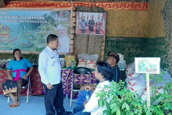 Sosialisasi Penguatan P4GN di Stand Binaan Dinas Pertanian