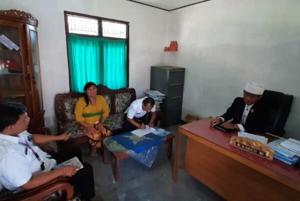 BNN Kab. Karangasem melaksanakan giat Pemetaan dalam rangka Pembentukan (Interpensi Berbasis Masyarakat) IBM di Desa Nongan Rendang