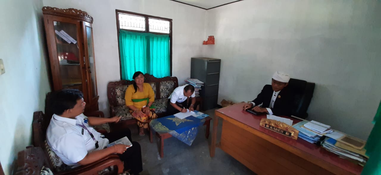 BNN Kab. Karangasem melaksanakan giat Pemetaan dalam rangka Pembentukan (Interpensi Berbasis Masyarakat) IBM di Desa Nongan Rendang