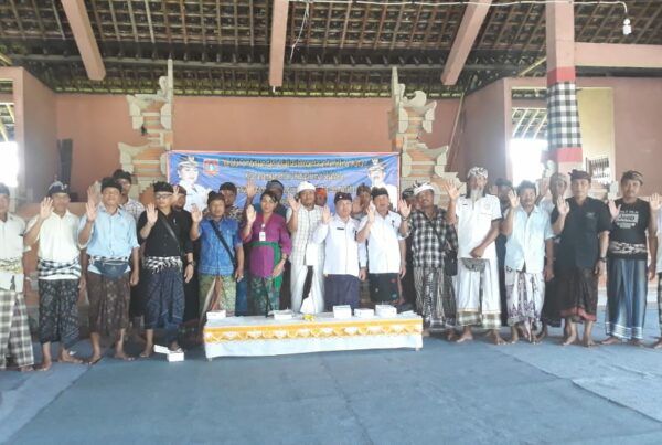 Sosialisasi Penguatan P4GN di Wantilan Pura Puseh Manggis