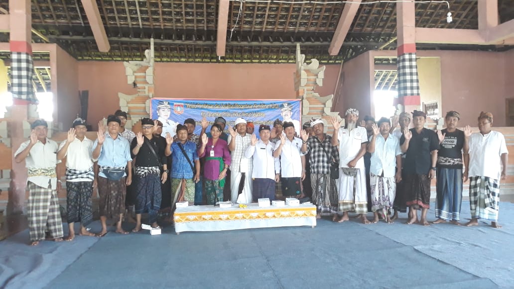 Sosialisasi Penguatan P4GN di Wantilan Pura Puseh Manggis