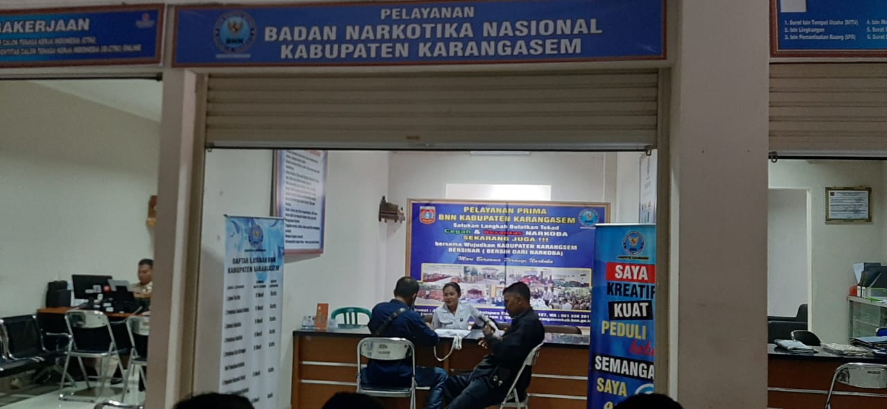 Pelayanan Prima BNN Kabupaten Karangasem di Mall Pelayanan Publik Pemerintah Kabupaten Karangasem Pelayanan Prima BNN Kabupaten Karangasem di Mall Pelayanan Publik Pemerintah Kabupaten Karangasem
