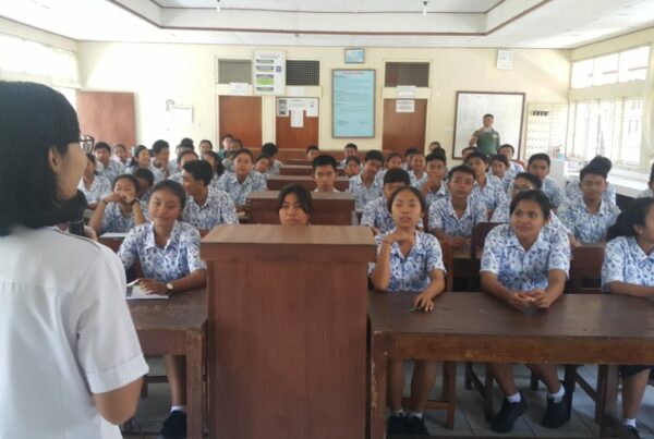 sosialisasi penguatan P4GN kepada OSIS dan Calon OSIS SMA N 2 Amlapura