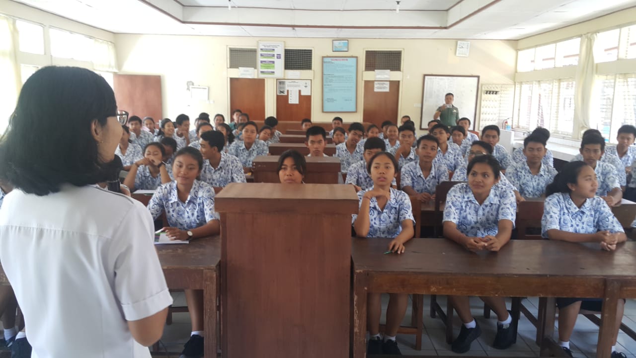 sosialisasi penguatan P4GN kepada OSIS dan Calon OSIS SMA N 2 Amlapura