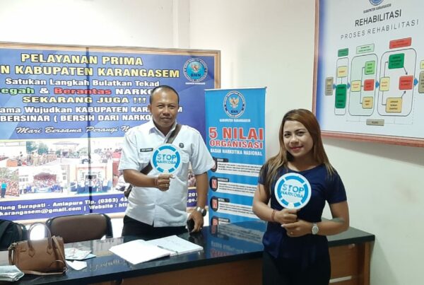 Pelayanan Prima BNN Kabupaten Karangasem di Mall Pelayanan Publik Pemerintah Kabupaten Karangasem