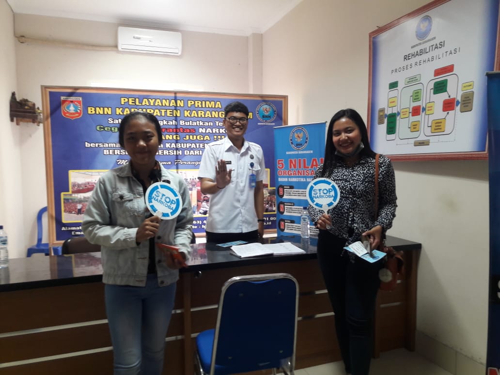 Pelayanan Prima BNN Kabupaten Karangasem di Mall Pelayanan Publik Pemerintah Kabupaten Karangasem Pelayanan Prima BNN Kabupaten Karangasem di Mall Pelayanan Publik Pemerintah Kabupaten Karangasem