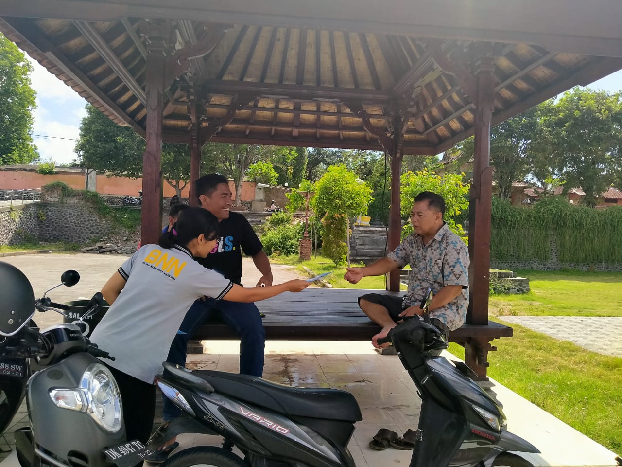 Kampanye stop Narkoba terkait Keberadaan BNN Kabupaten Karangasem