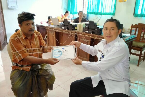 Koordinasi penguatan P4GN kepada Pegawai Desa Bugbug