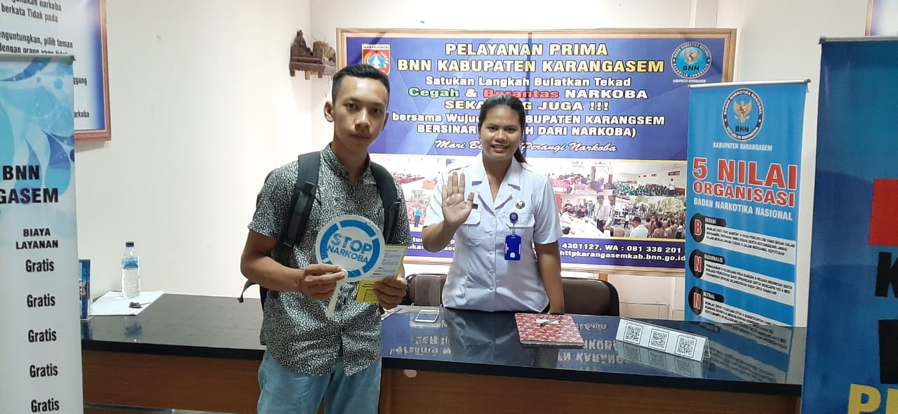 Pelayanan Prima BNN Kabupaten Karangasem di Mall Pelayanan Publik Pemerintah Kabupaten Karangasem Pelayanan Prima BNN Kabupaten Karangasem di Mall Pelayanan Publik Pemerintah Kabupaten Karangasem
