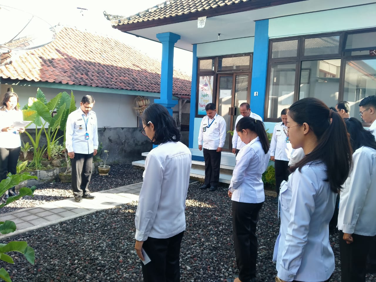 BNNK Karangasem Melaksanakan Apel Pagi BNNK Karangasem Melaksanakan Apel Pagi