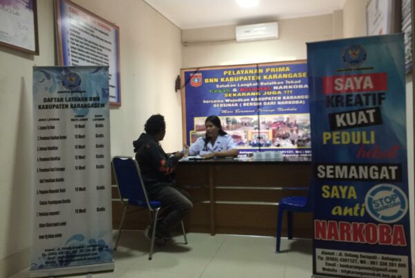 Pelayanan Prima BNN Kabupaten Karangasem di Mall Pelayanan Publik Pemerintah Kabupaten Karangasem