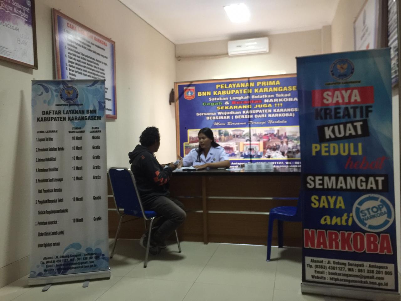 Pelayanan Prima BNN Kabupaten Karangasem di Mall Pelayanan Publik Pemerintah Kabupaten Karangasem Pelayanan Prima BNN Kabupaten Karangasem di Mall Pelayanan Publik Pemerintah Kabupaten Karangasem