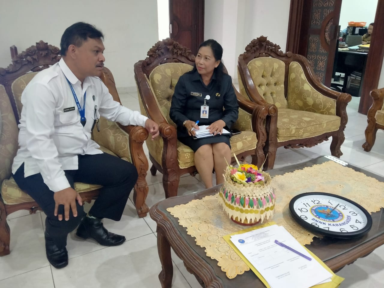 Advokasi Pembangunan Berwawasan Anti Narkoba di Sekretariat DPRD Kab. Karangasem Advokasi Pembangunan Berwawasan Anti Narkoba di Sekretariat DPRD Kab. Karangasem