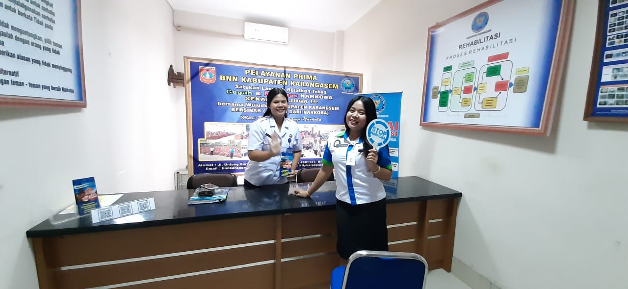 Pelayanan Prima BNN Kabupaten Karangasem di Mall Pelayanan Publik Pemerintah Kabupaten Karangasem Pelayanan Prima BNN Kabupaten Karangasem di Mall Pelayanan Publik Pemerintah Kabupaten Karangasem