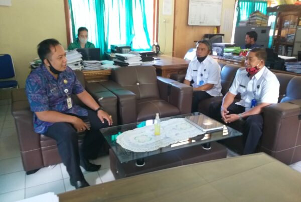 Koordinasi Dengan kabid Pemdes Tentang Rencana Sosialisasi Penguatan P4GN terhadap para Perbekel di Kabupaten Karangasem