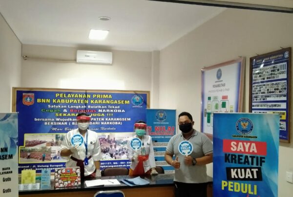 Pelayanan Prima BNN Kabupaten Karangasem di Mall Pelayanan Publik Pemerintah Kabupaten Karangasem di Mall Pelayanan Publik Kab. Karangasem