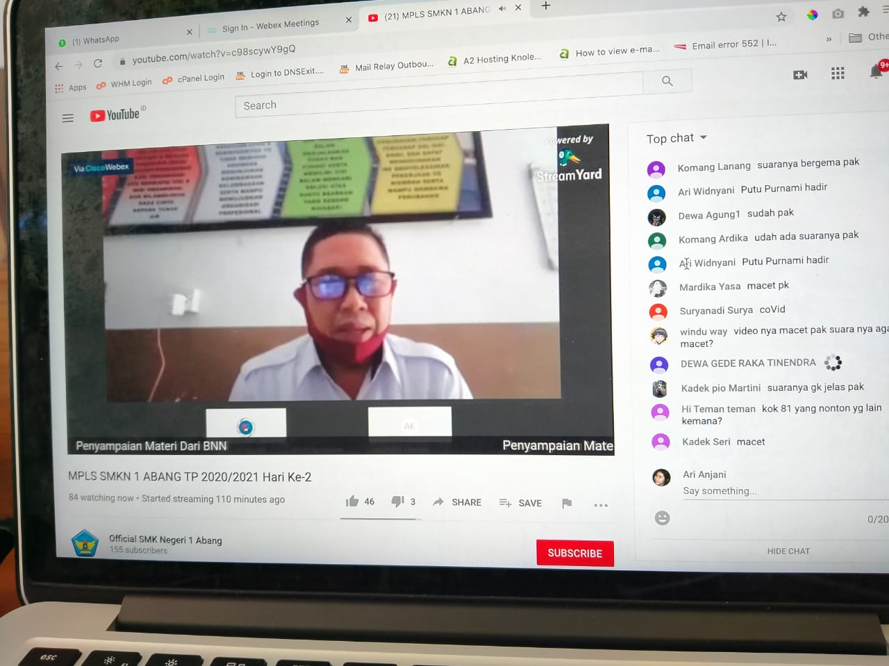 Diseminasi Informasi Melalui Insert Konten secara Virtual yang Disinkronkan dengan Kegiatan MPLS SMK N 1 Abang Diseminasi Informasi Melalui Insert Konten secara Virtual yang Disinkronkan dengan Kegiatan MPLS SMK N 1 Abang