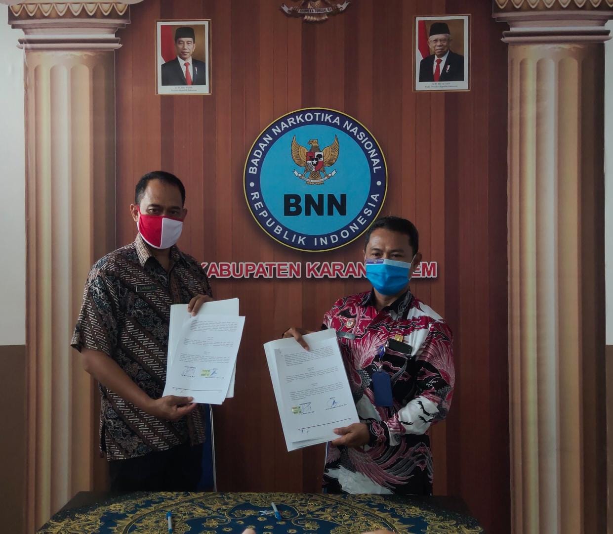 Koordinasi Penyusunan Perjanjian Kerjasama (PKS) P4GN antara BNNK Kabupaten Karangasem dan Balai Pemasyarakatan (BAPAS) kelas II Kabupaten Karangasem Koordinasi Penyusunan Perjanjian Kerjasama (PKS) P4GN antara BNNK Kabupaten Karangasem dan Balai Pemasyarakatan (BAPAS) kelas II Kabupaten Karangasem